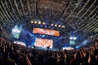 「LUNA SEA DUAL ARENA TOUR 2023」の様子。