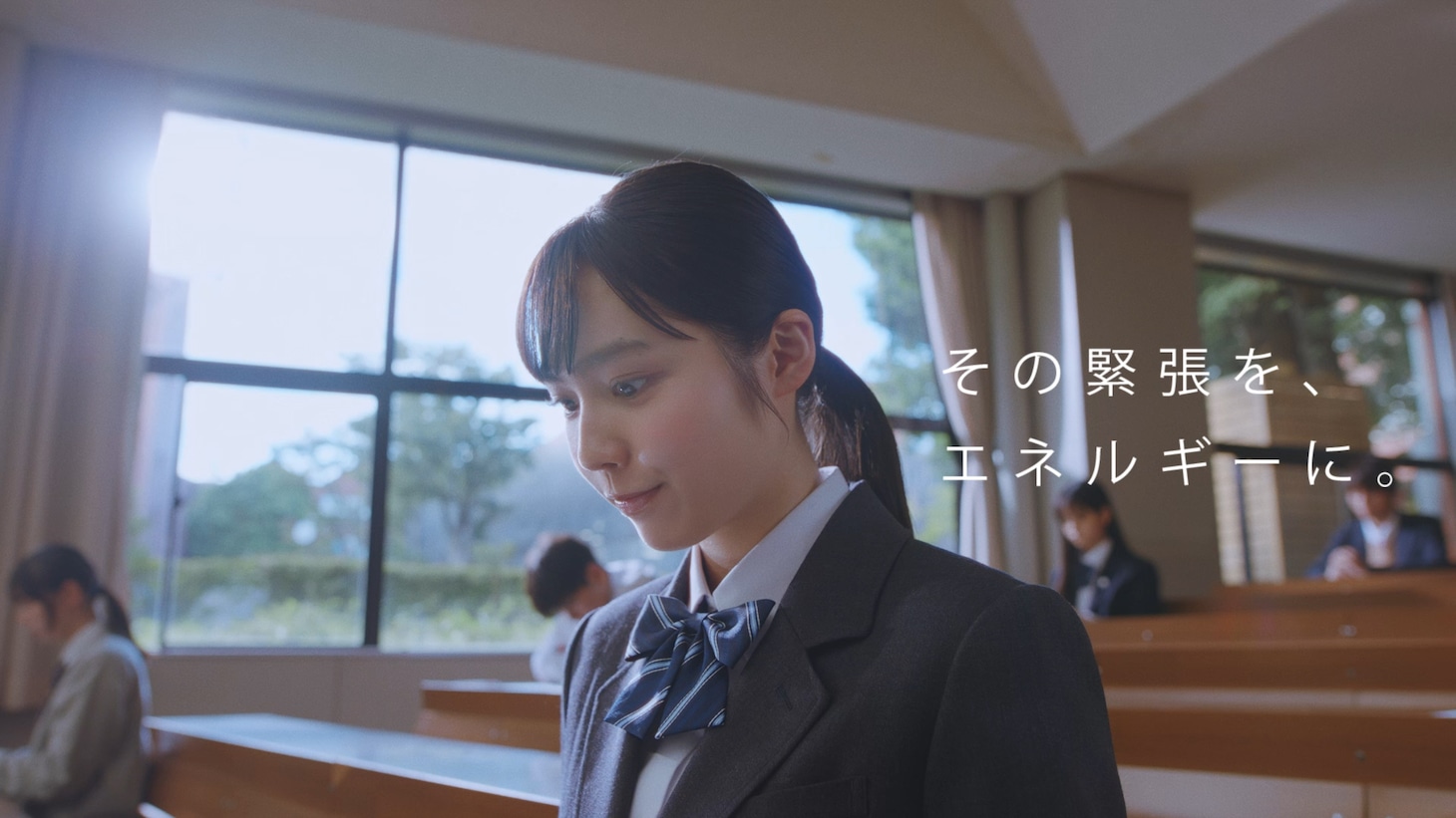 「inゼリーエネルギーブドウ糖」新テレビCM「受験にinゼリー2024」編より。