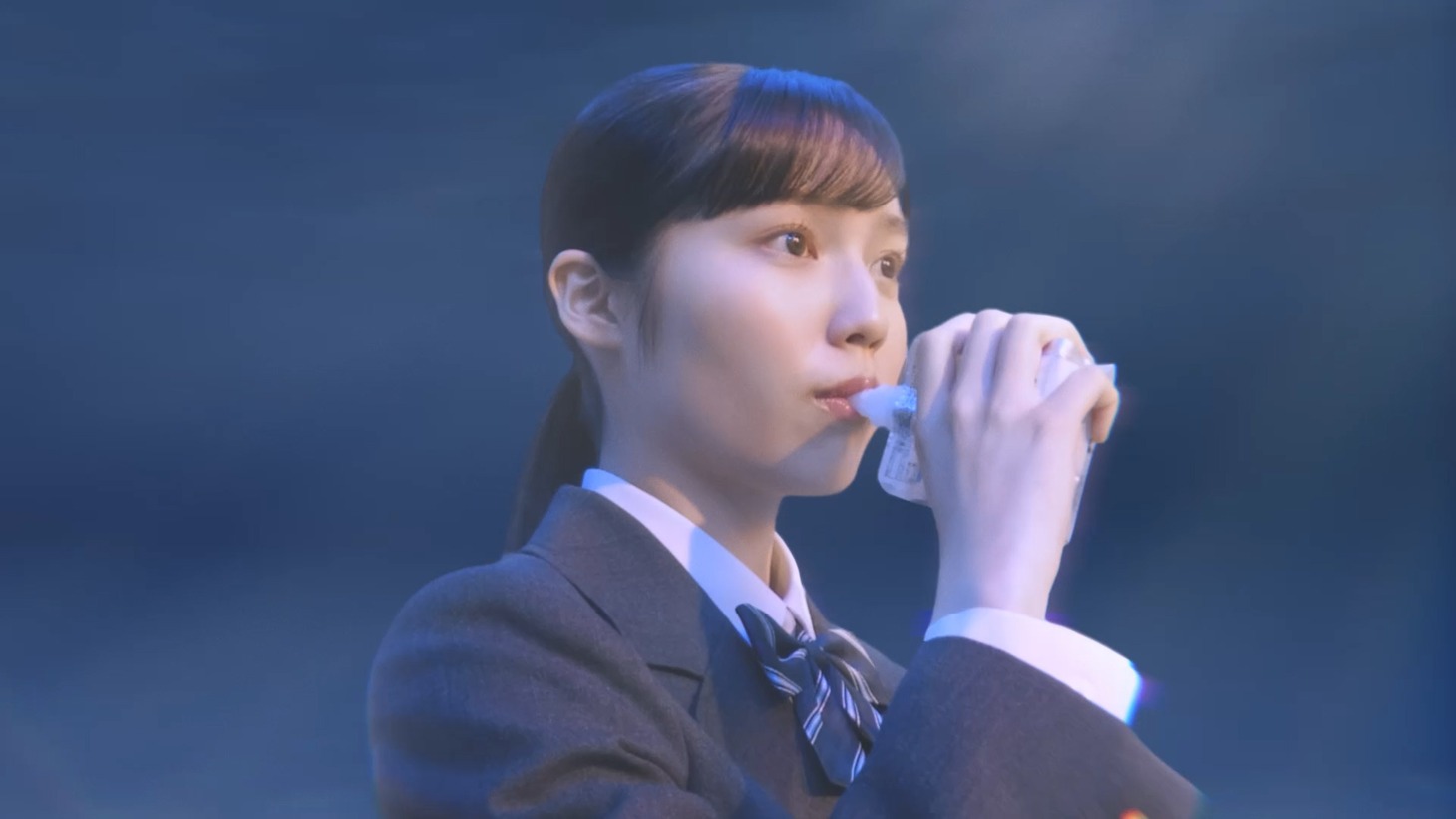 「inゼリーエネルギーブドウ糖」新テレビCM「受験にinゼリー2024」編より。