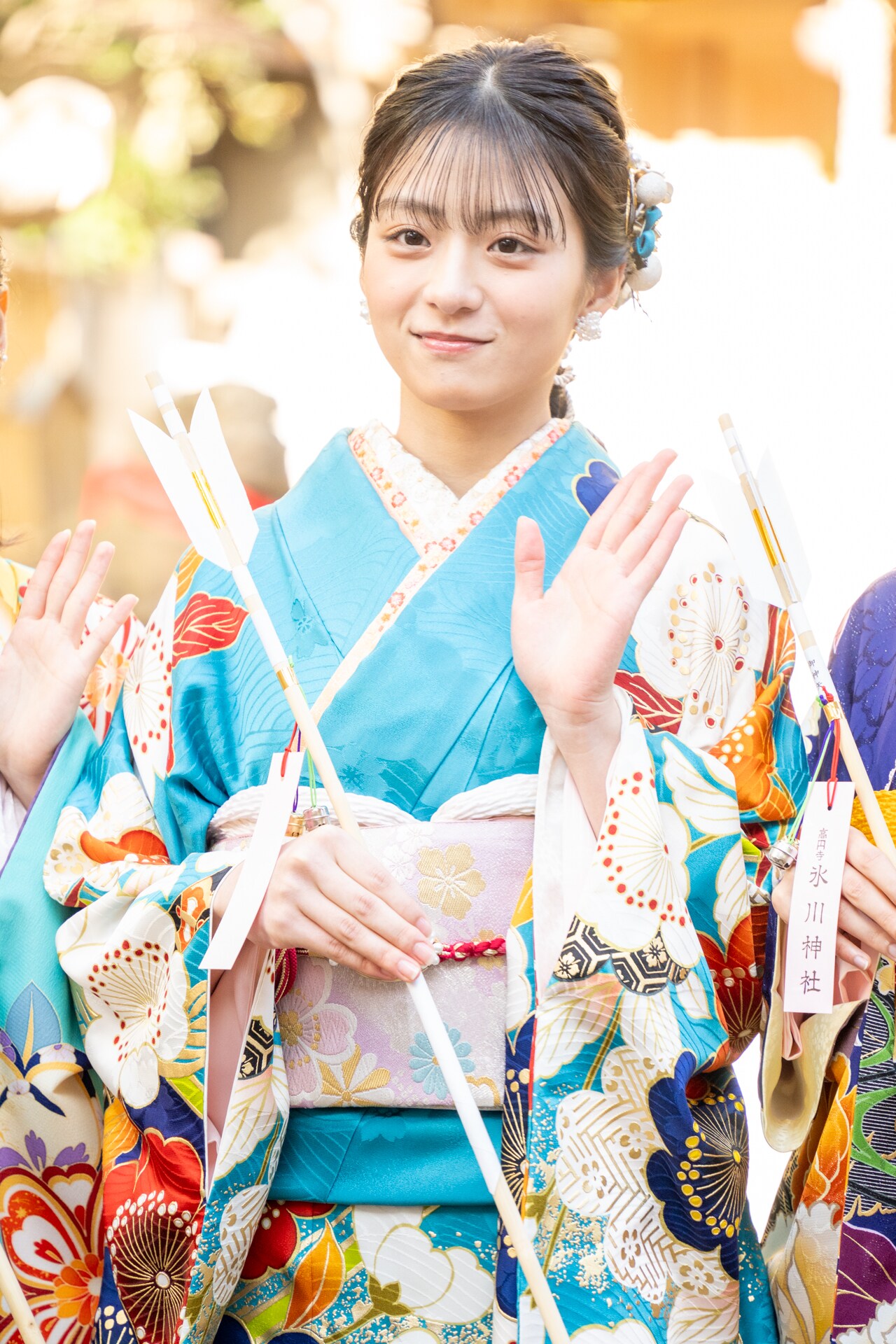 持永真奈 - 僕が見たかった青空、気象神社で“晴天祈願” 成人メンバーが