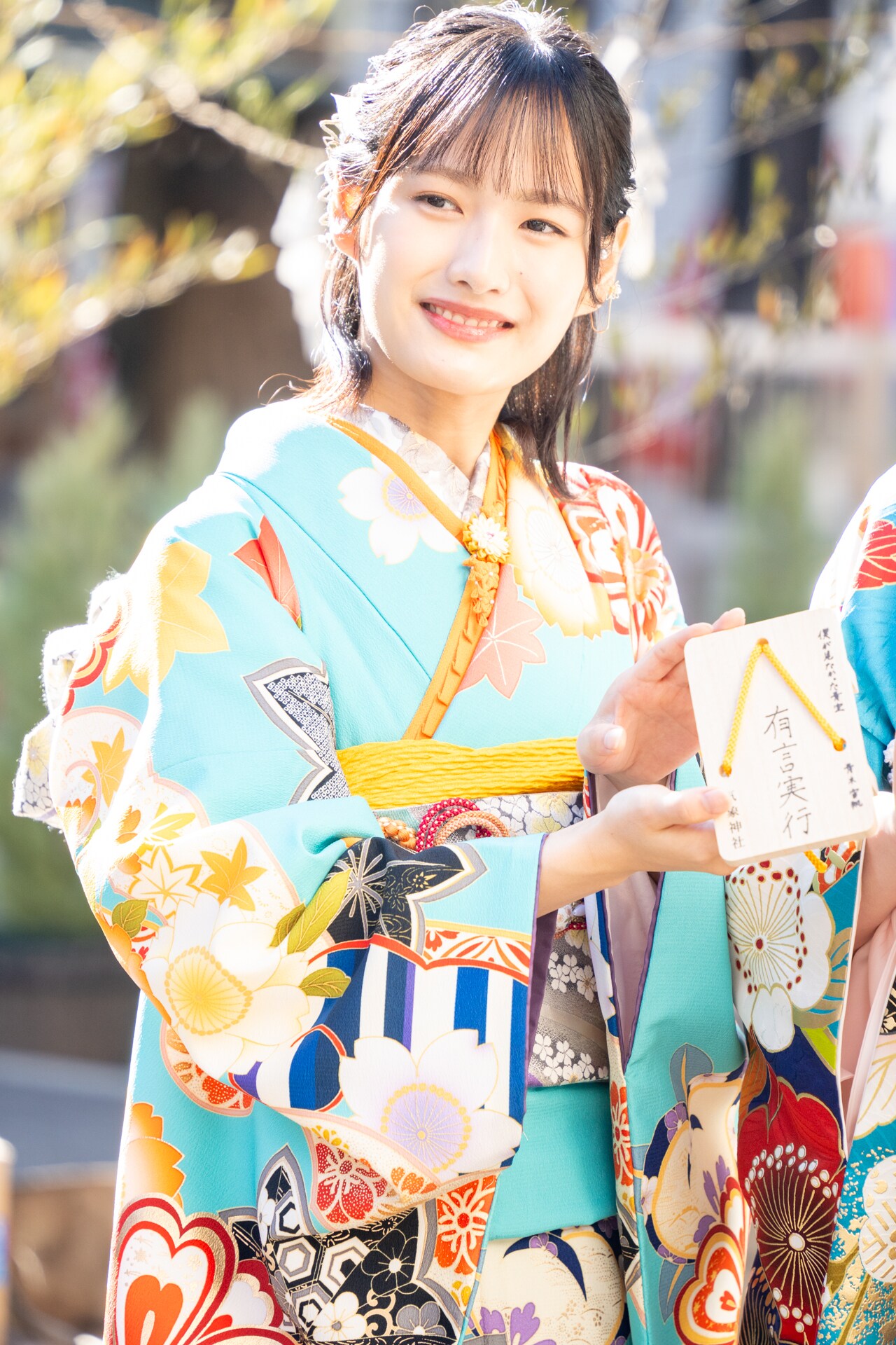 持永真奈 - 僕が見たかった青空、気象神社で“晴天祈願” 成人メンバーが