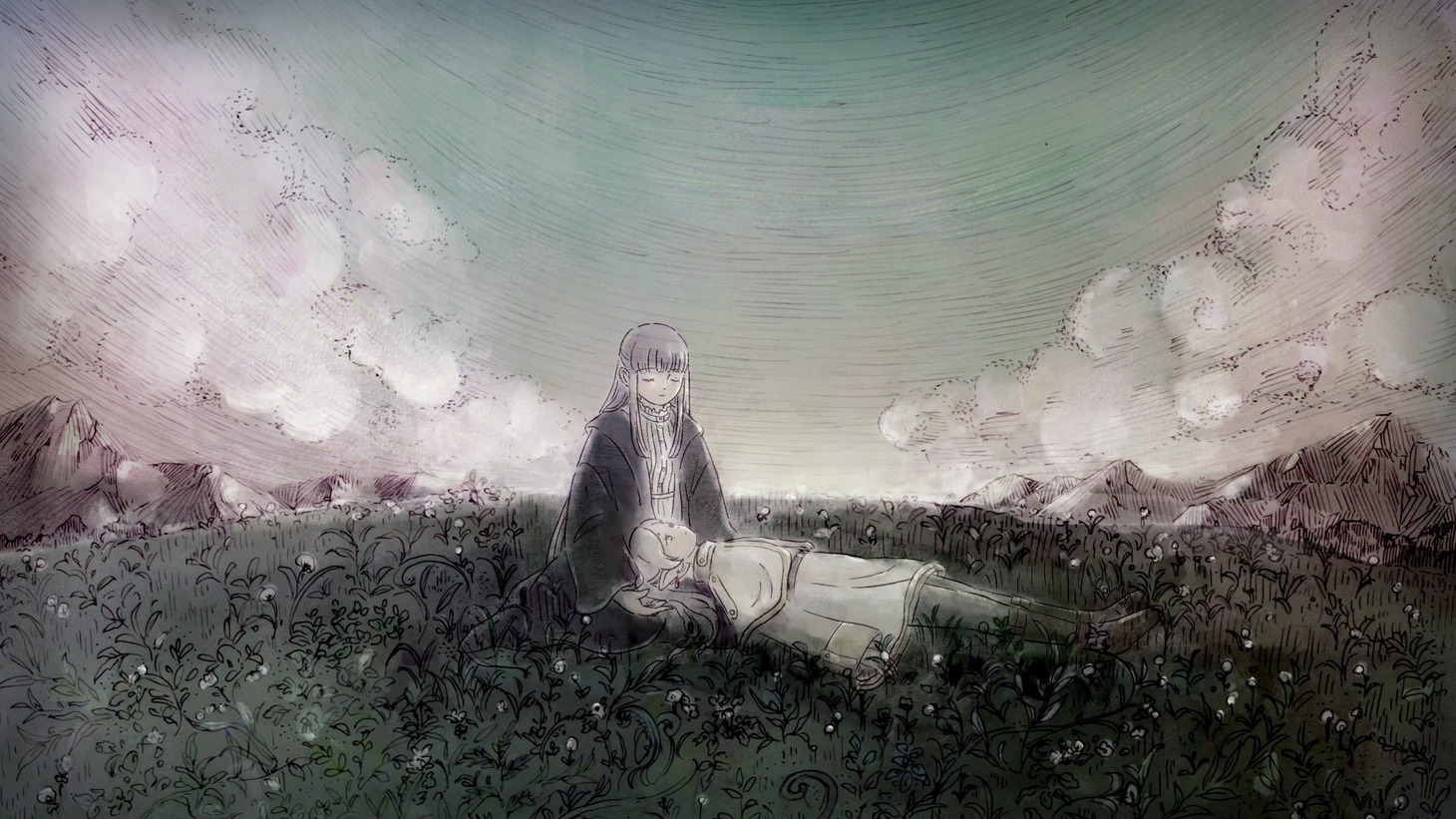 アニメ「葬送のフリーレン」第2クール エンディング映像より。
