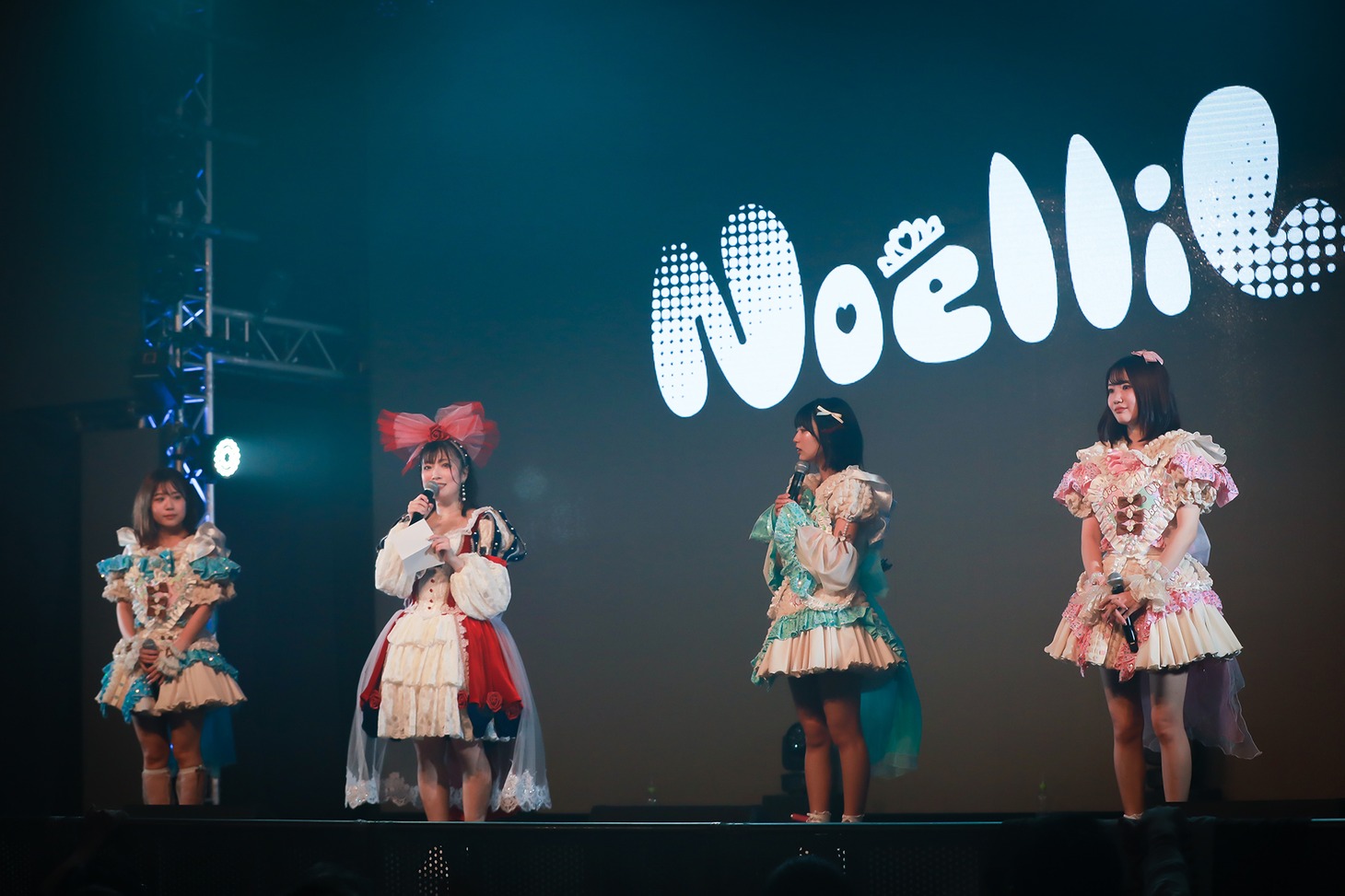NoelliLワンマンライブ「はじまりの場所」の様子。