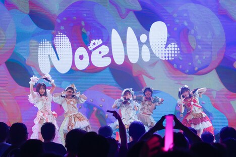 NoelliLワンマンライブ「はじまりの場所」の様子。