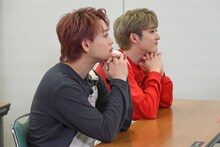 手前からシューヤ、ユーキ。