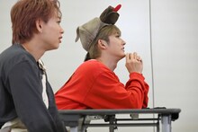 手前からシューヤ、ユーキ。