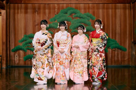 HKT48の新成人メンバー。(c)Mercury