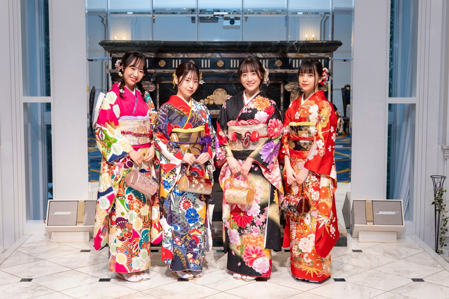 NGT48の新成人メンバー。(c)Flora