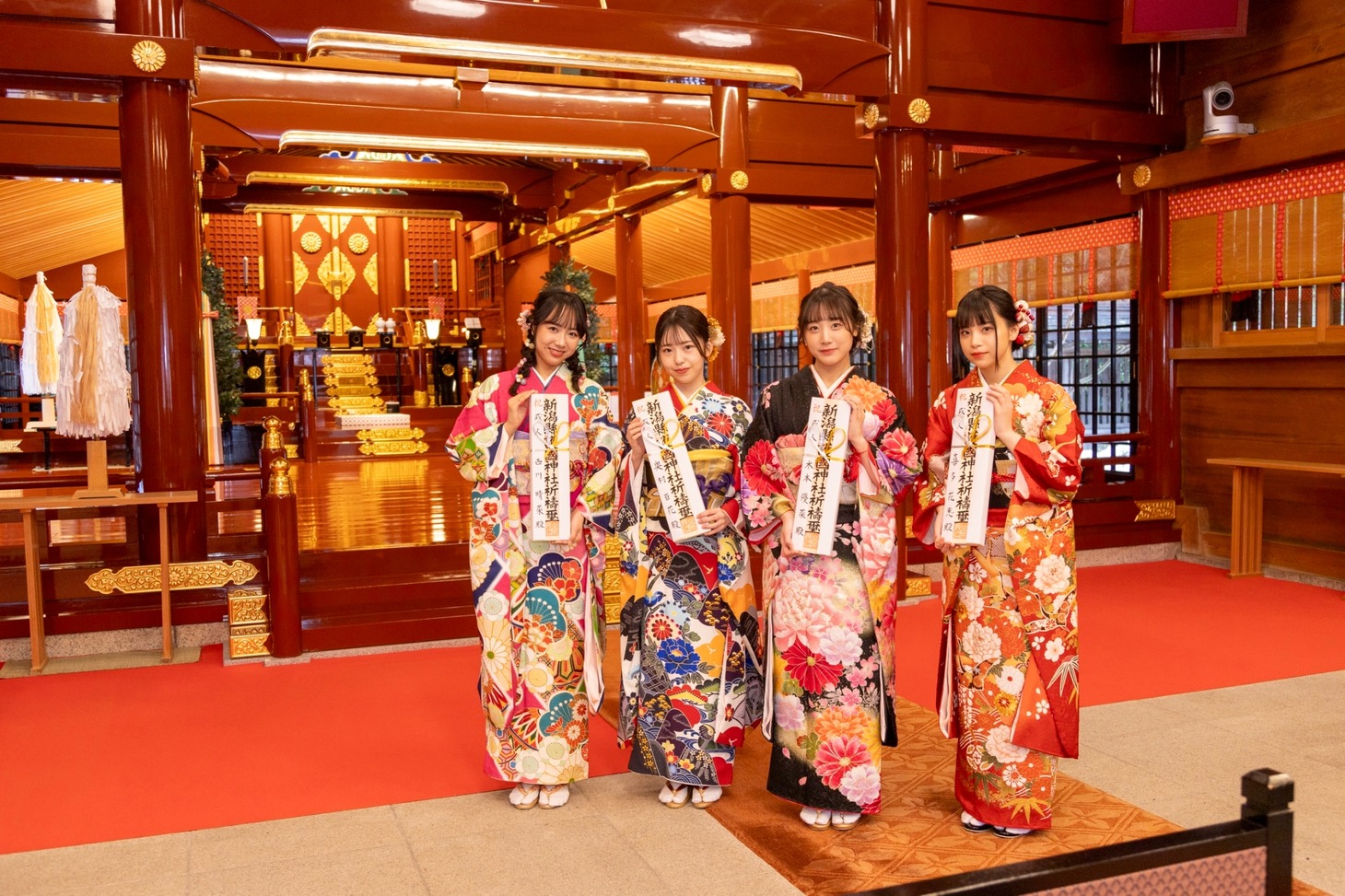 NGT48の新成人メンバー。(c)Flora