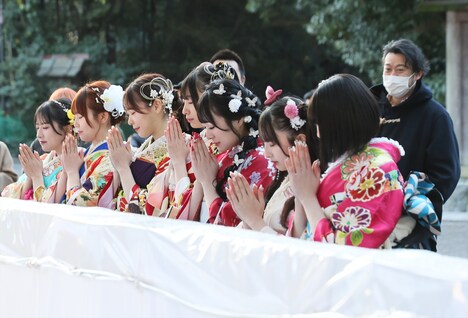 「SKE48 二十歳のつどい」の様子。(c)2024 Zest, Inc.（衣装協力：株式会社清水屋）