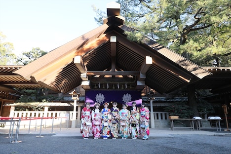 「SKE48 二十歳のつどい」の様子。(c)2024 Zest, Inc.（衣装協力：株式会社清水屋）