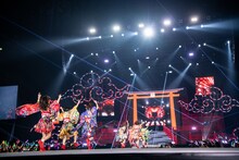 「私立恵比寿中学 新春大学芸会2024～高く飛ぶ竜と僕らのその先～」初日公演の様子。