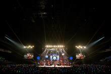 「私立恵比寿中学 新春大学芸会2024～高く飛ぶ竜と僕らのその先～」初日公演の様子。