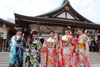 STU48の新成人メンバー。(c)STU