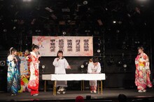 STU48の新成人メンバーによる成人奉告祭の様子。(c)STU