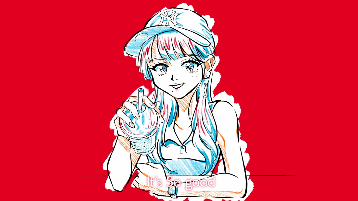 SANDAL TELEPHONE「Sparkle」ミュージックビデオより。