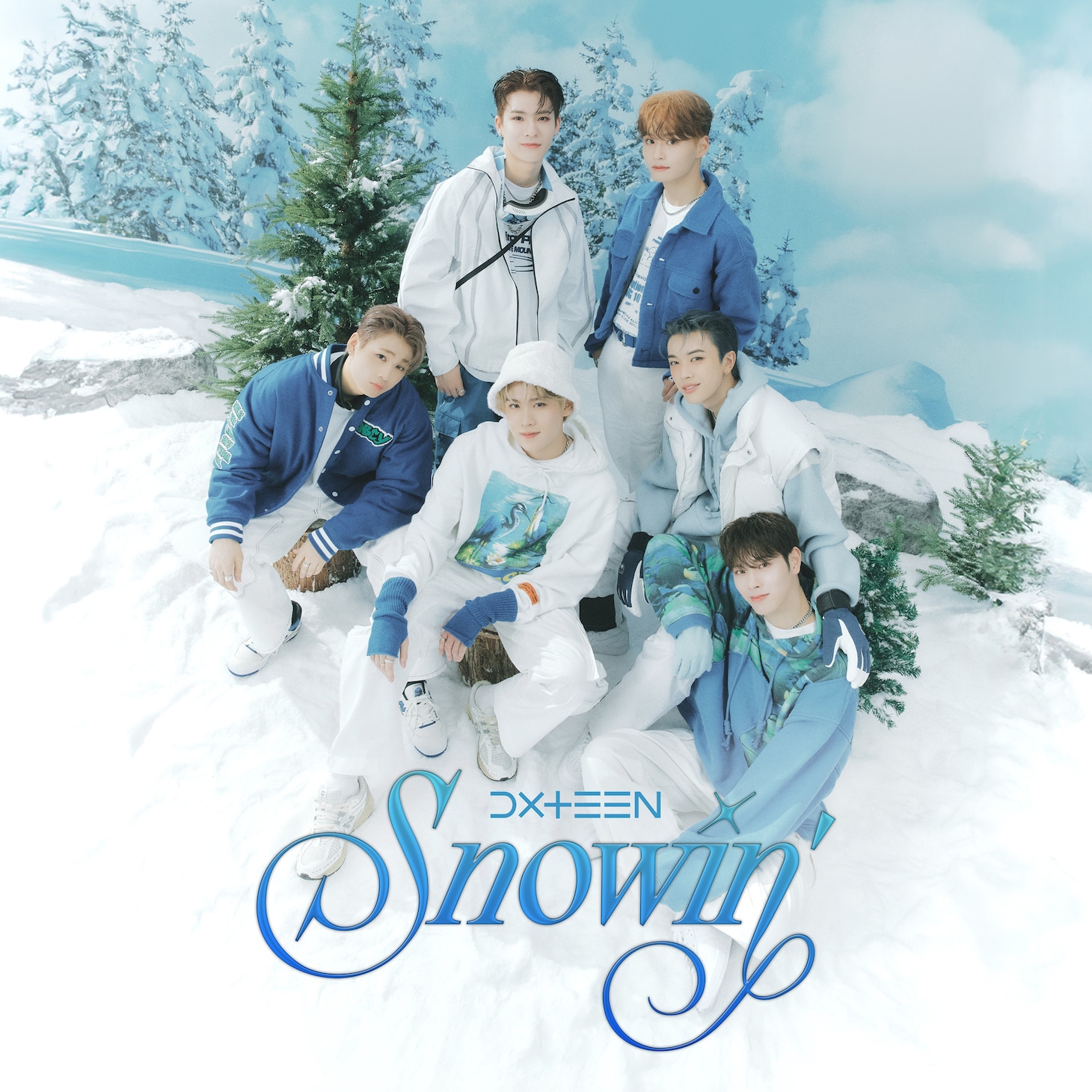 DXTEEN「Snowin’」通常盤ジャケット(c)LAPONE Entertainment