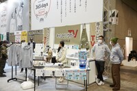 「ジャパンキャンピングカーショー」の様子。