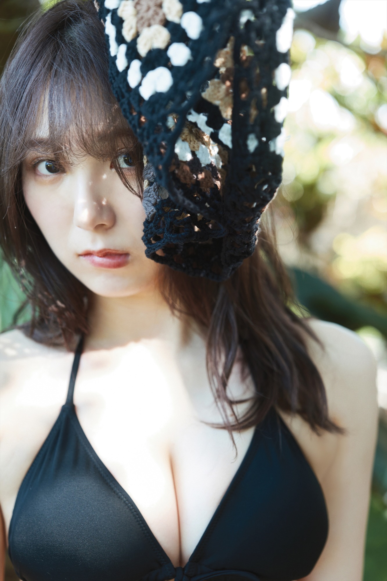 菅原茉椰（SKE48）1st写真集「シャッターチャンス」より。（撮影：藤原宏）