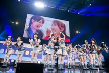 「虹のコンキスタドール LIVE TOUR 2023『マイレージラブツアー！Supported by ANA』」追加公演の様子。