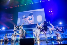 「虹のコンキスタドール LIVE TOUR 2023『マイレージラブツアー！Supported by ANA』」追加公演の様子。