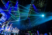 「虹のコンキスタドール LIVE TOUR 2023『マイレージラブツアー!Supported by ANA』」追加公演の様子。