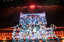 「虹のコンキスタドール LIVE TOUR 2023『マイレージラブツアー！Supported by ANA』」追加公演の様子。