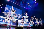 「虹のコンキスタドール LIVE TOUR 2023『マイレージラブツアー!Supported by ANA』」追加公演の様子。