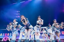 「虹のコンキスタドール LIVE TOUR 2023『マイレージラブツアー！Supported by ANA』」追加公演の様子。