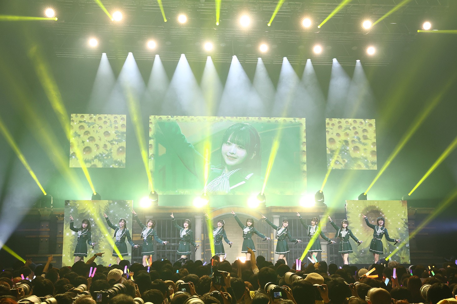 ≒JOY「≒JOY 1st Tour『Absolute』」ファイナル公演の様子。(c)YOANI / ソニー・ミュージックレーベルズ