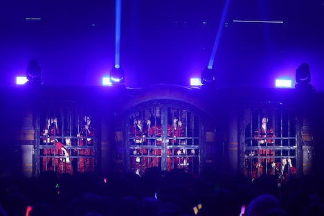 ≒JOY「≒JOY 1st Tour『Absolute』」ファイナル公演の様子。(c)YOANI / ソニー・ミュージックレーベルズ