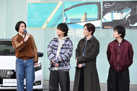 トークセッションの様子。