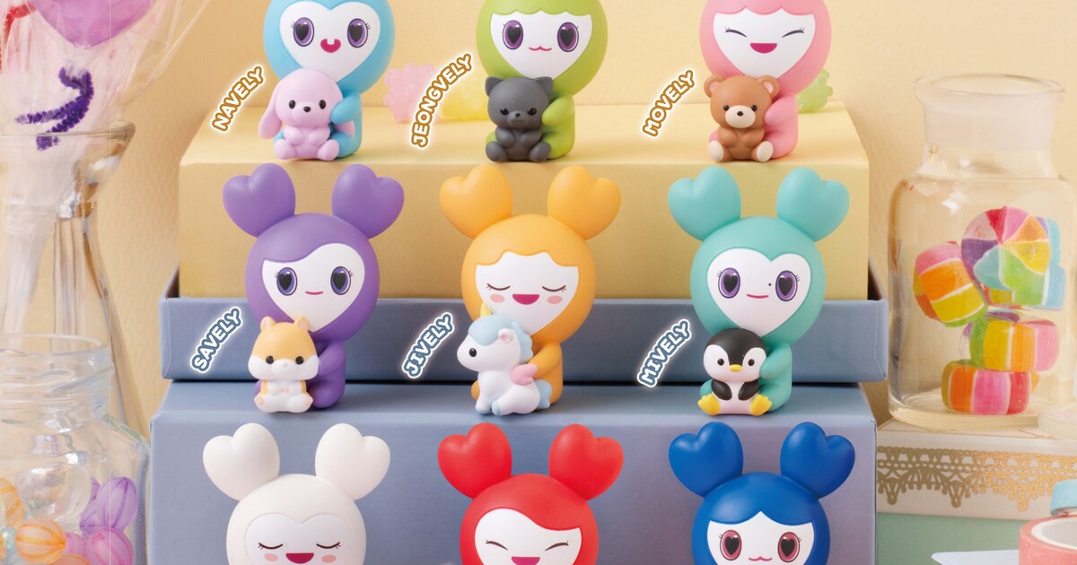 TWICE公式キャラ・ラブリーのカプセルトイ、新作はマスコット - 音楽 