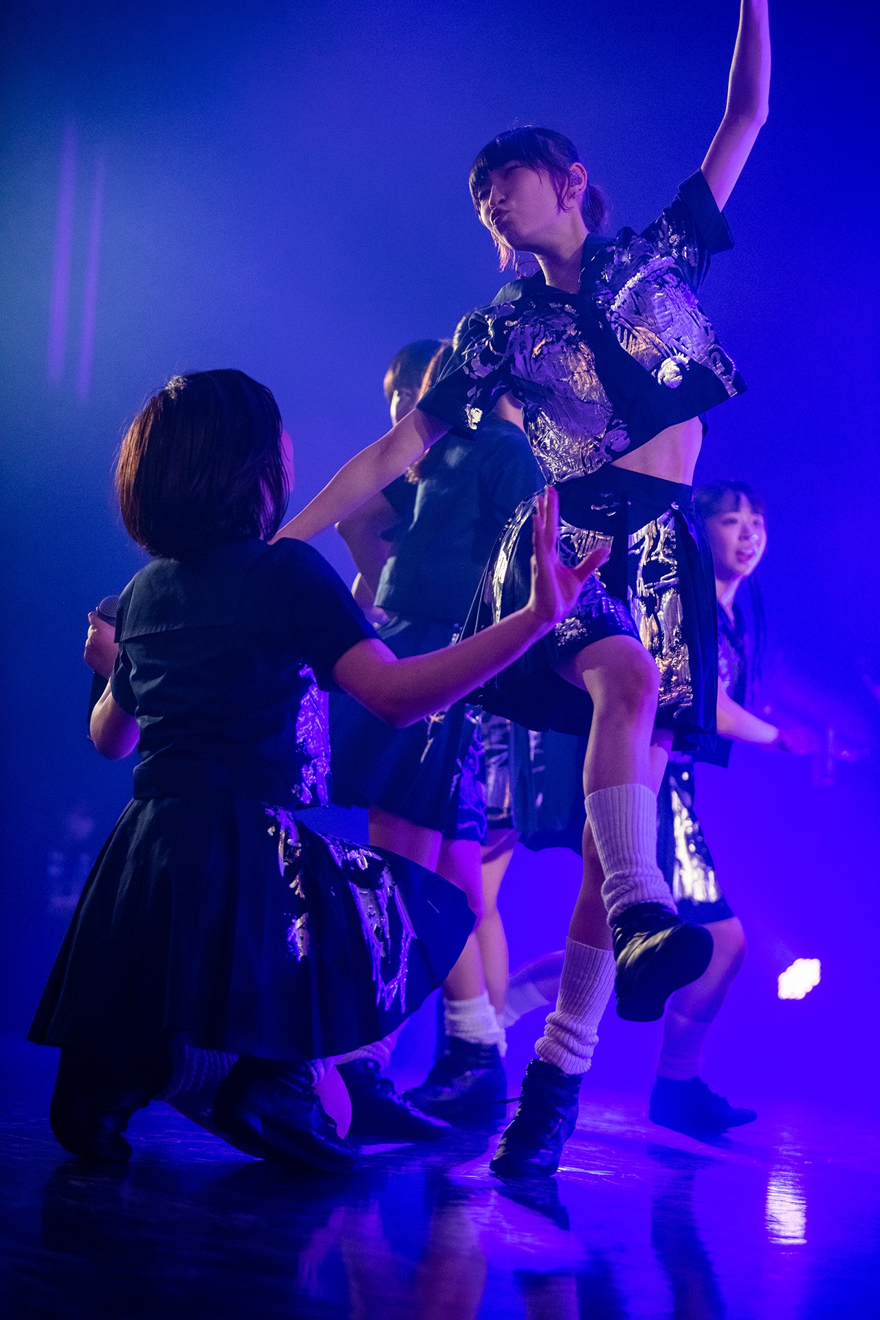でんぱ組.inc「蒼い彗星、宇宙を駆ける ～空野青空卒業公演～」CLUB CITTA'公演の様子。