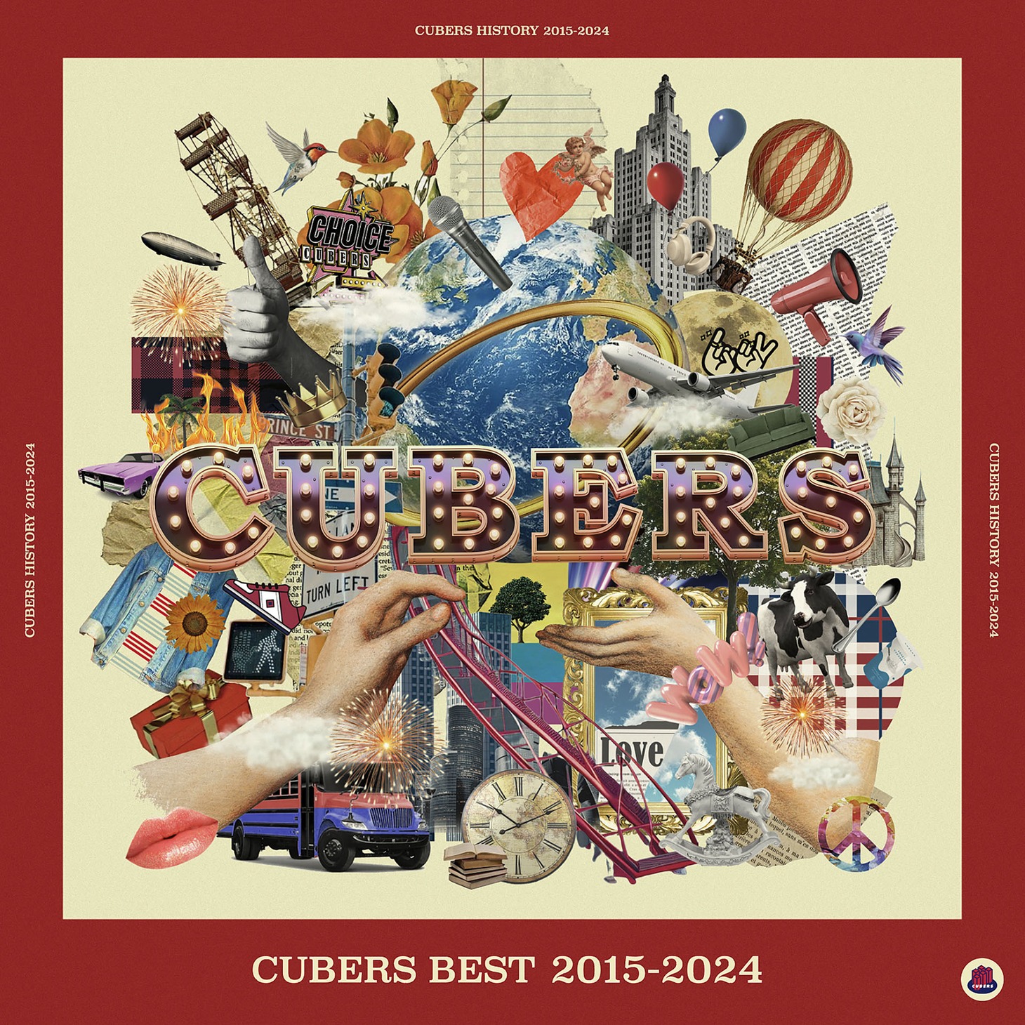 CUBERS「CUBERS BEST 2015-2024」初回豪華盤ジャケット