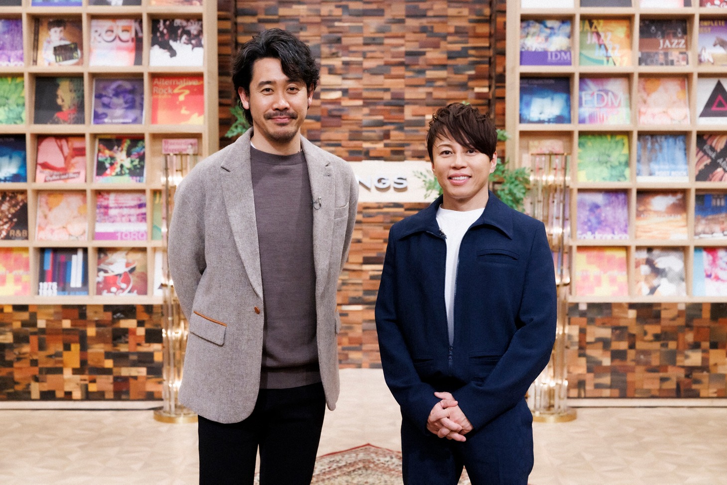 左から大泉洋、西川貴教。（写真提供：NHK）