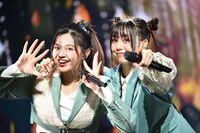 左からイーチ、藤咲碧羽。