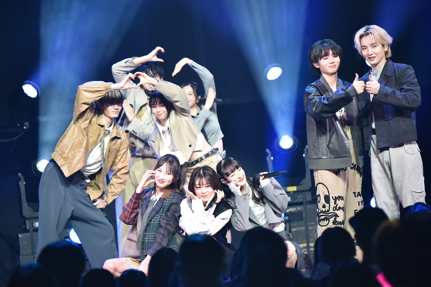 「ONE LOVE ONE HEART Oneman Live 2024 "Sky's the limit"」の様子。