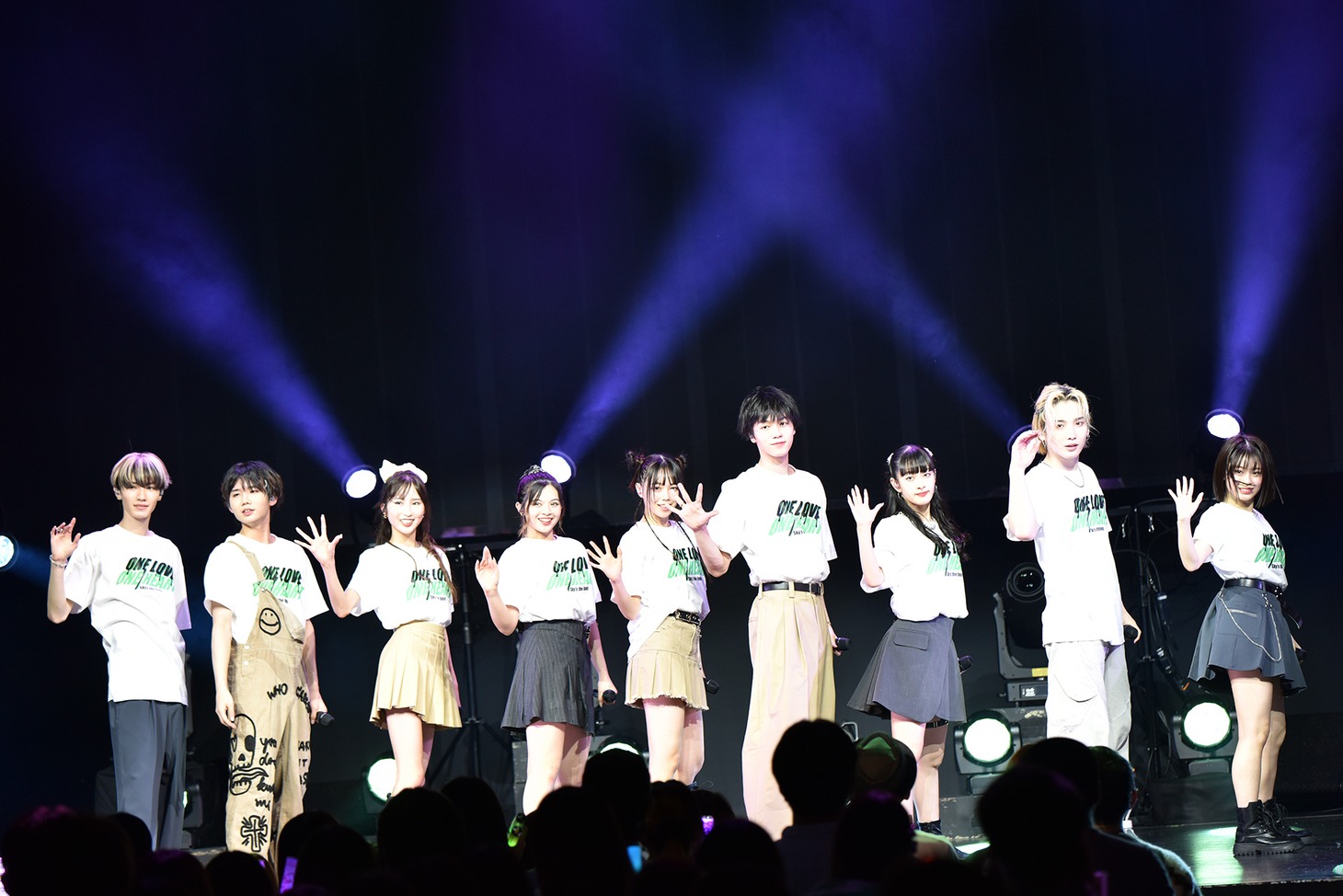 「ONE LOVE ONE HEART Oneman Live 2024 "Sky's the limit"」の様子。