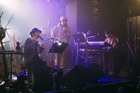 左から七尾旅人、やけのはら、Dorian。（撮影：雨宮透貴）