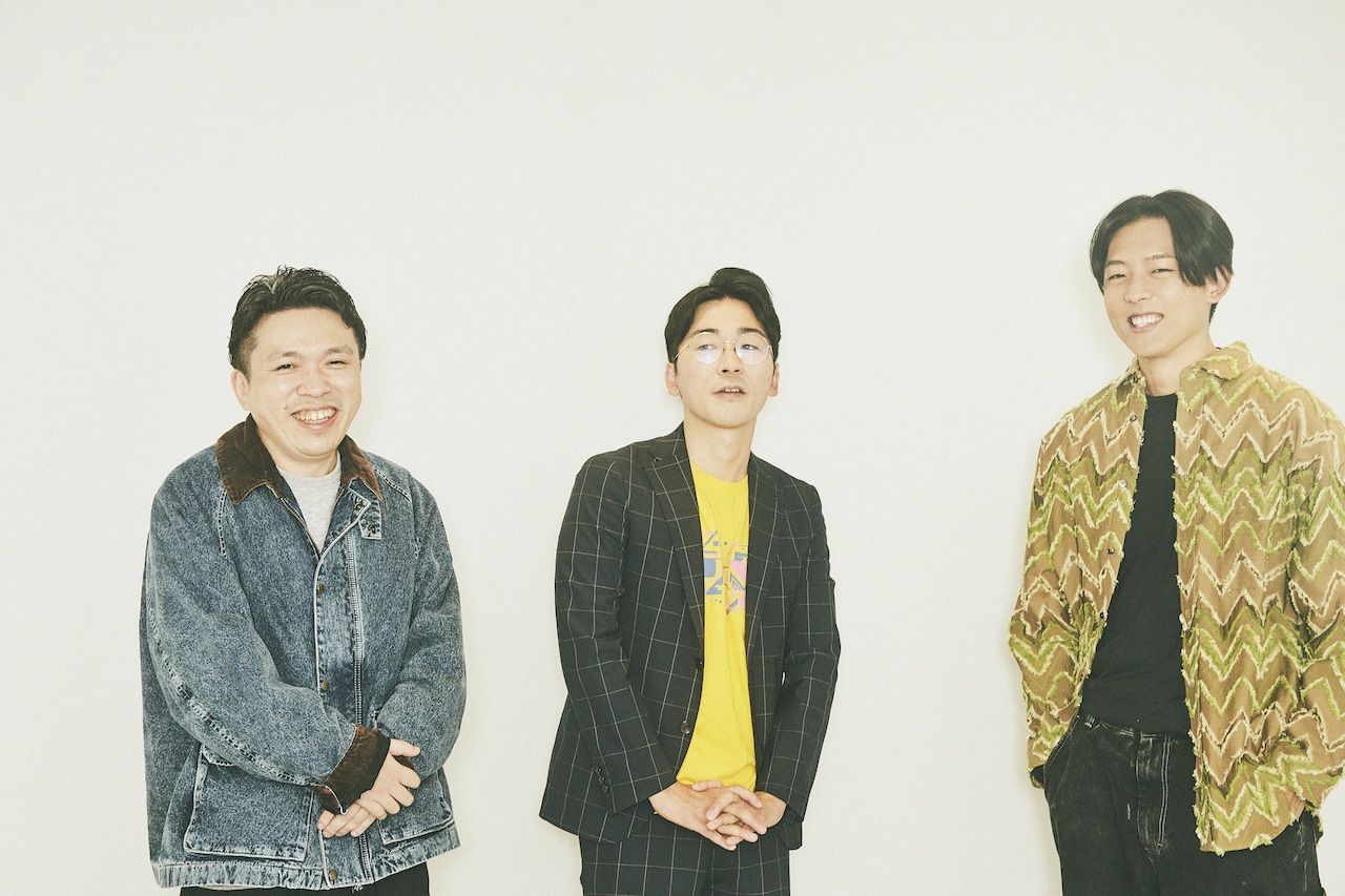 左からMC正社員、DOTAMA、KEN THE 390。