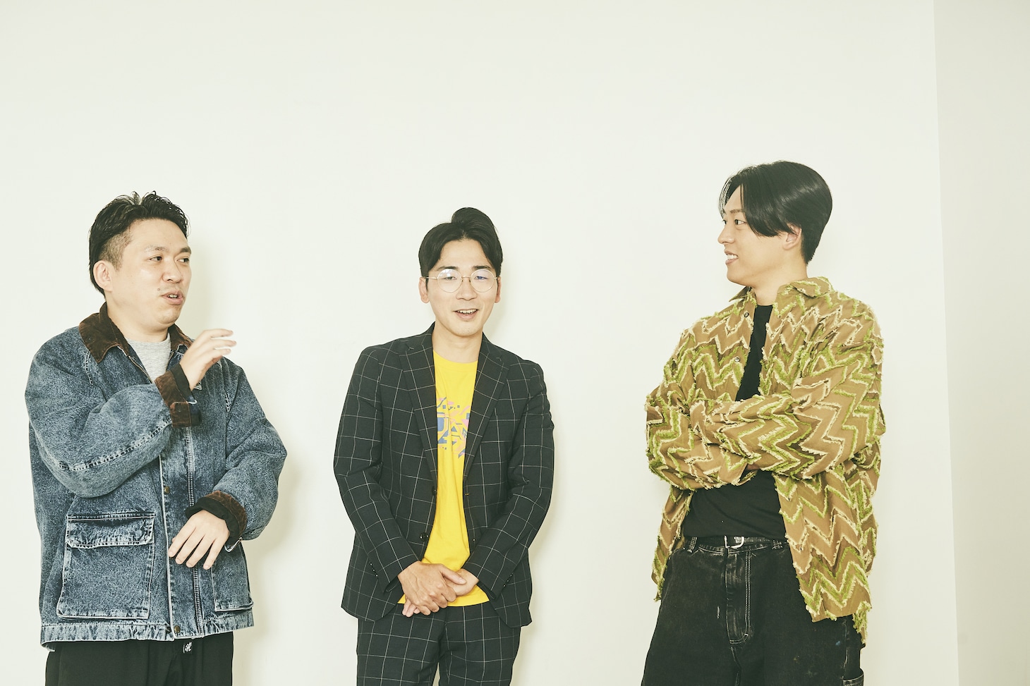 左からMC正社員、DOTAMA、KEN THE 390。