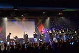 「ALL IN 2nd Anniversary Live~UNTAMED~」の様子。