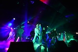 「ALL IN 2nd Anniversary Live~UNTAMED~」の様子。