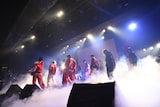 「ALL IN 2nd Anniversary Live~UNTAMED~」の様子。