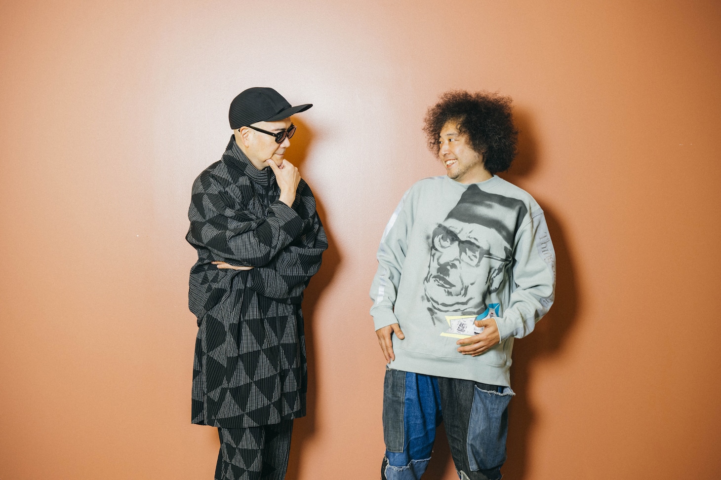 左から宇多丸（RHYMESTER）、U-zhaan。