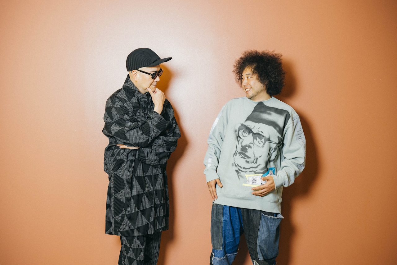 左から宇多丸(RHYMESTER)、U-zhaan。