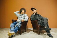 左からU-zhaan、宇多丸（RHYMESTER）。