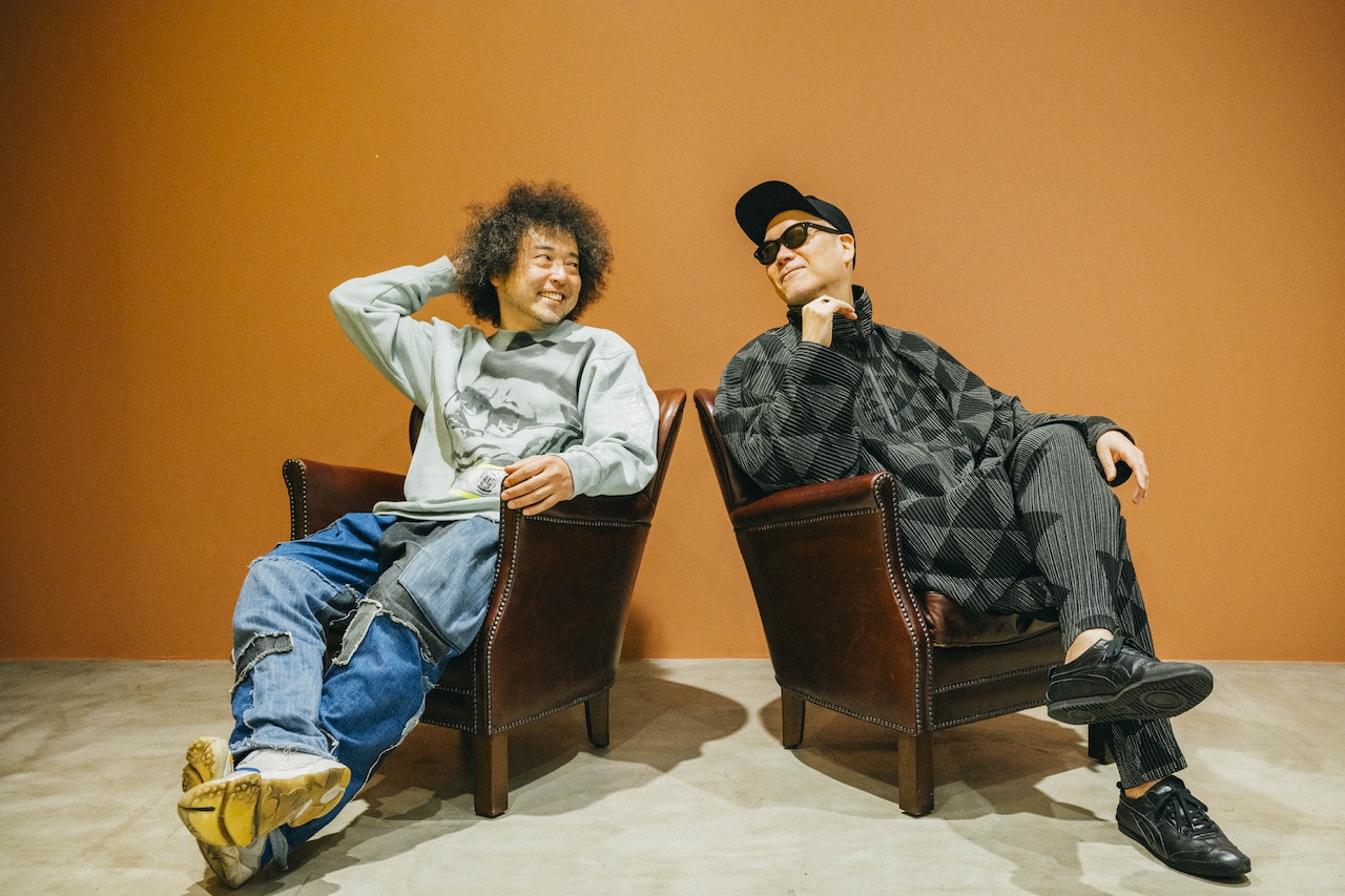 左からU-zhaan、宇多丸（RHYMESTER）。