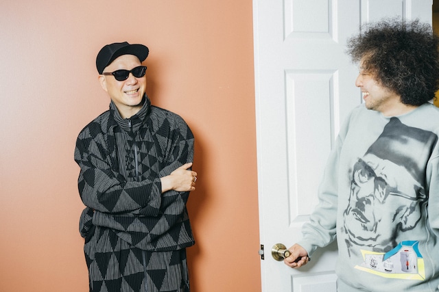 左から宇多丸（RHYMESTER）、U-zhaan。